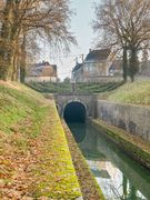 Sortie du tunnel de Pouilly, côté de la tranchée de Pouilly-en-Auxois, bief de partage.