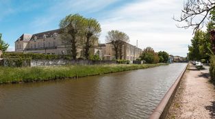 Canal du Centre&nbsp;: hôpital de Montceau-les-Mines, bief 09 du versant Océan.